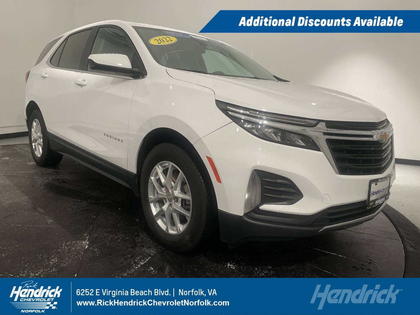 2022 Chevrolet Equinox LT — SUV — 66,904 mi — Norfolk, VA
