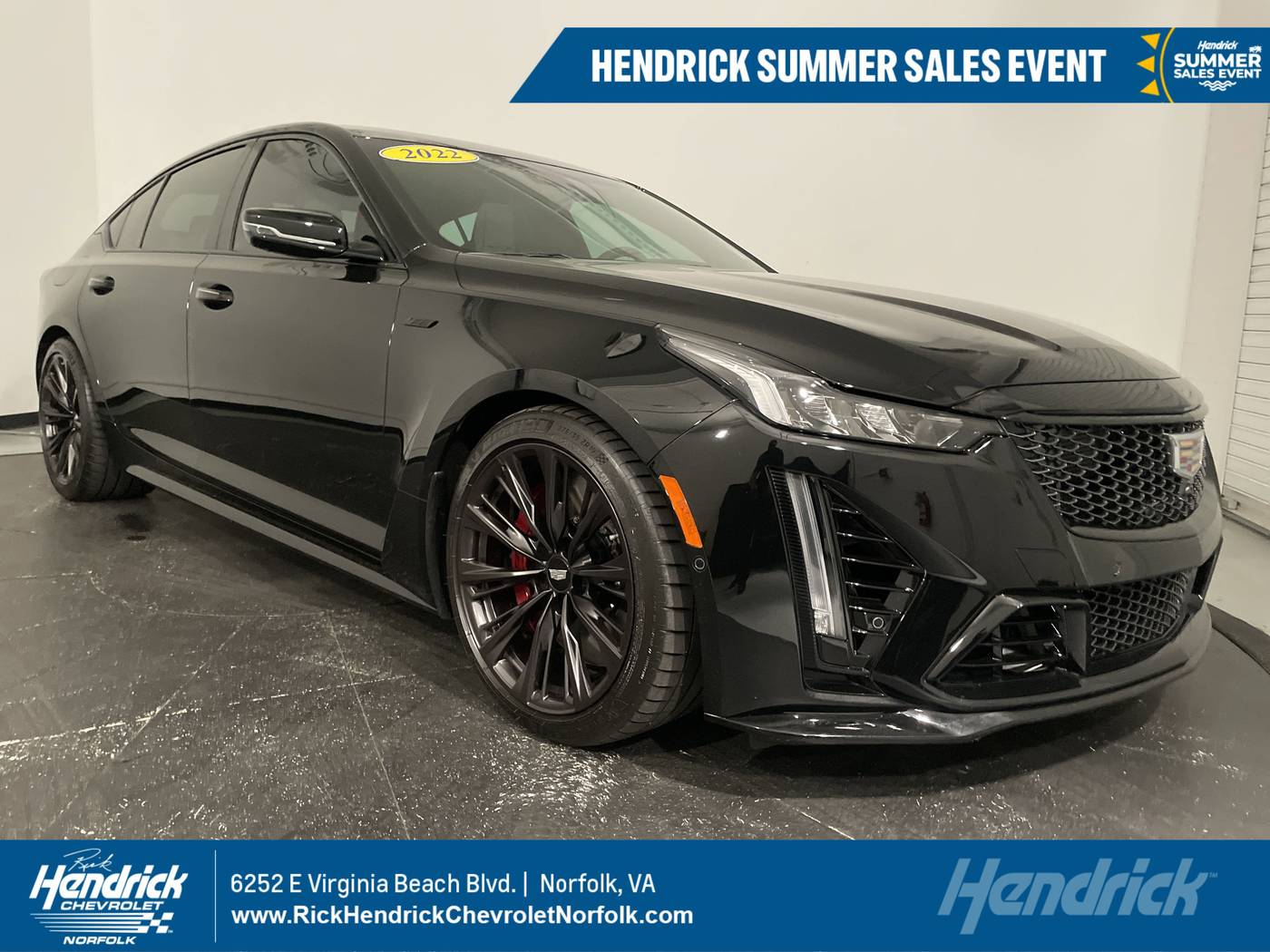2022 Cadillac CT5-V Blackwing — Sedan — 7,083 mi — Norfolk, VA