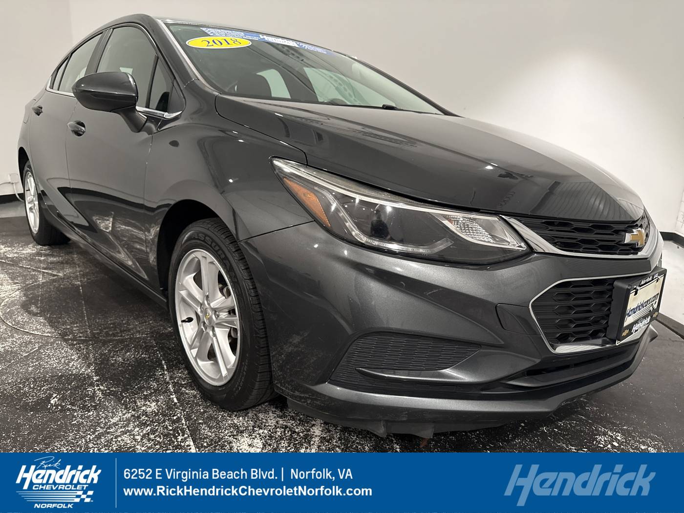 2018 Chevrolet Cruze LT — Hatchback — 62,299 mi — Norfolk, VA