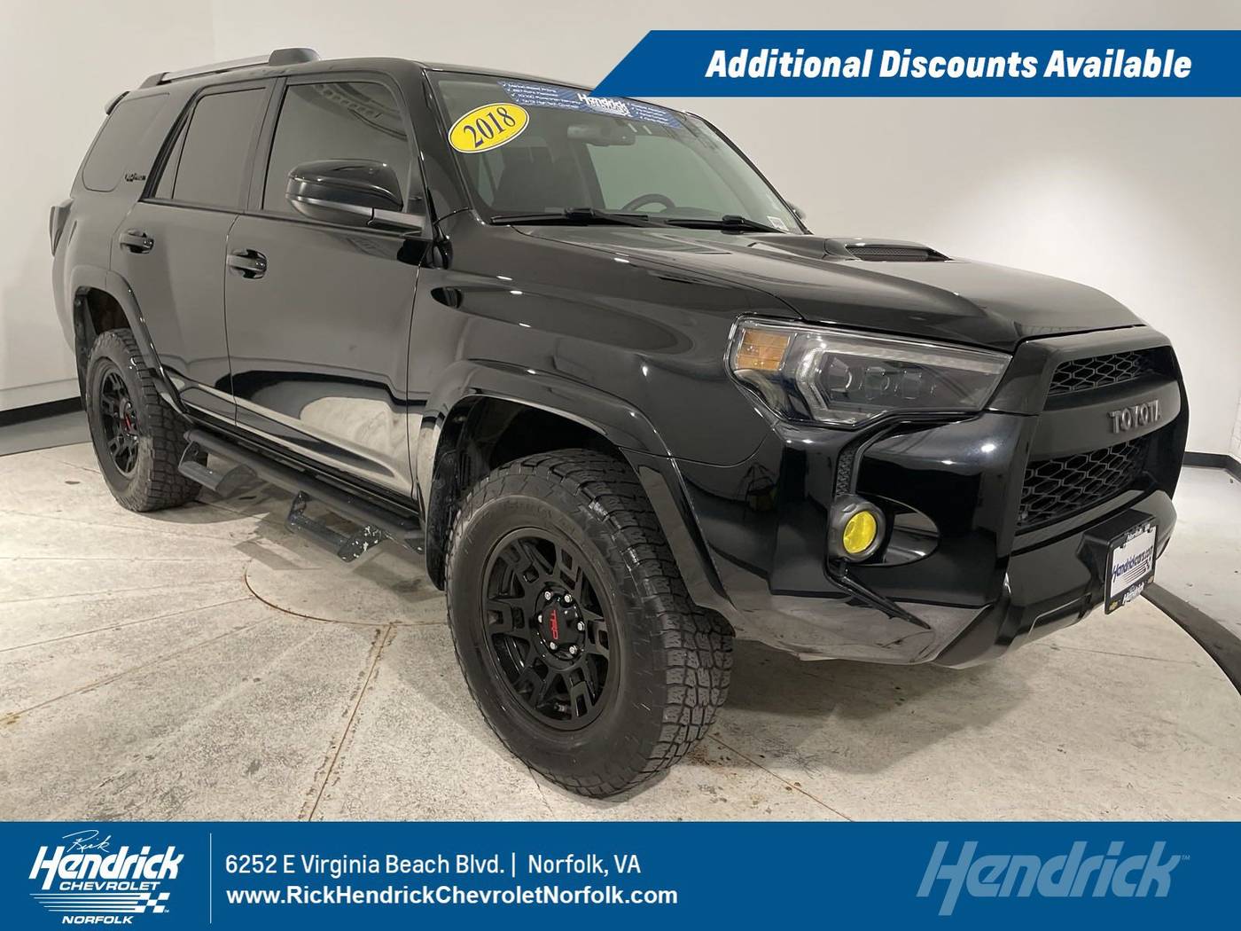 2018 Toyota 4Runner TRD Pro — SUV — 22,702 mi — Norfolk, VA