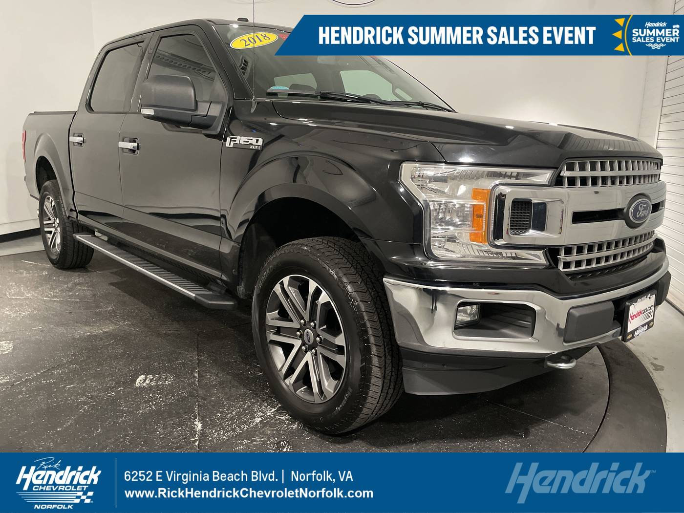 2018 Ford F-150 XLT — Pickup Truck — 76,951 mi — Norfolk, VA
