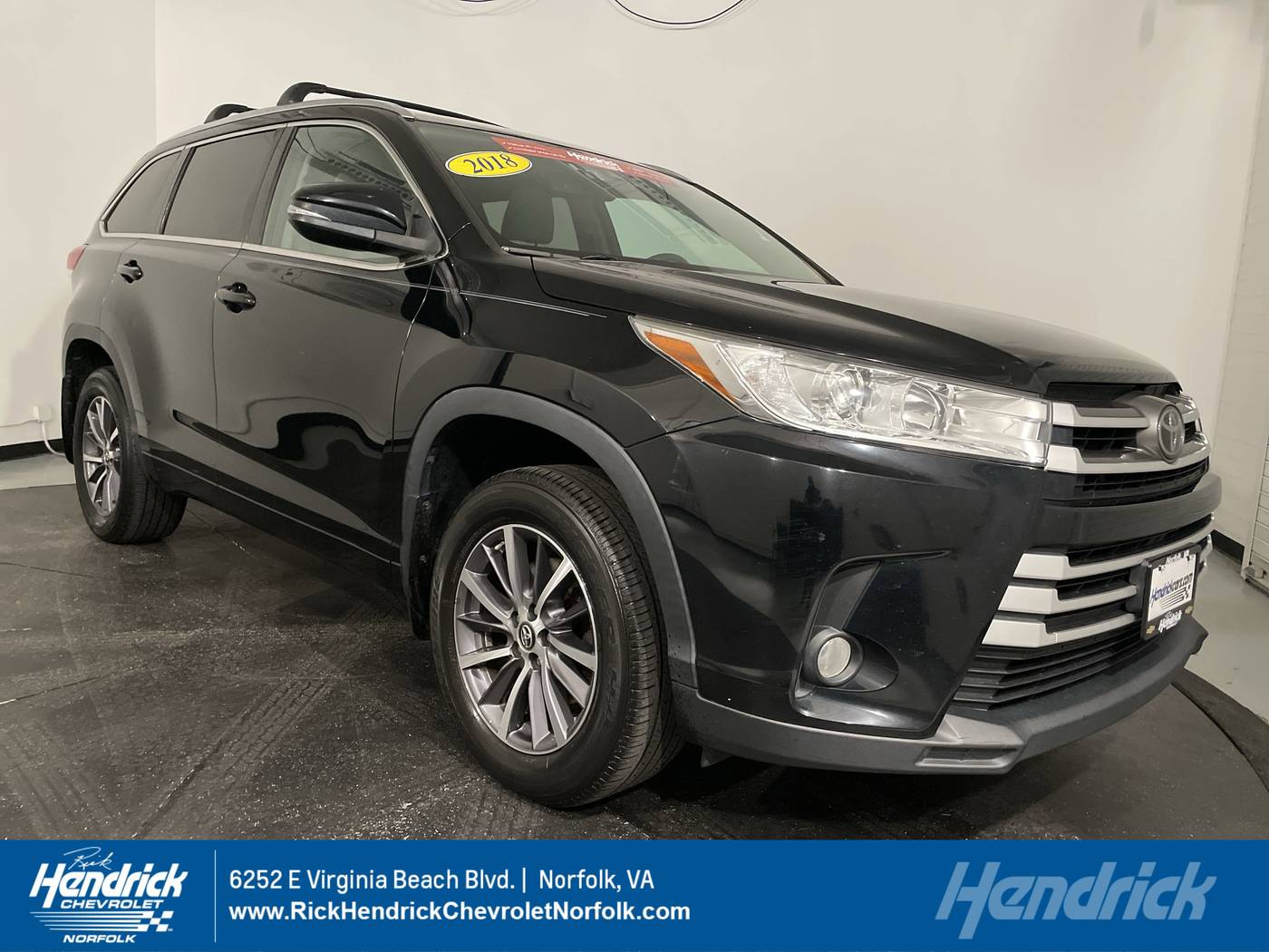 2018 Toyota Highlander XLE — SUV — 79,046 mi — Norfolk, VA