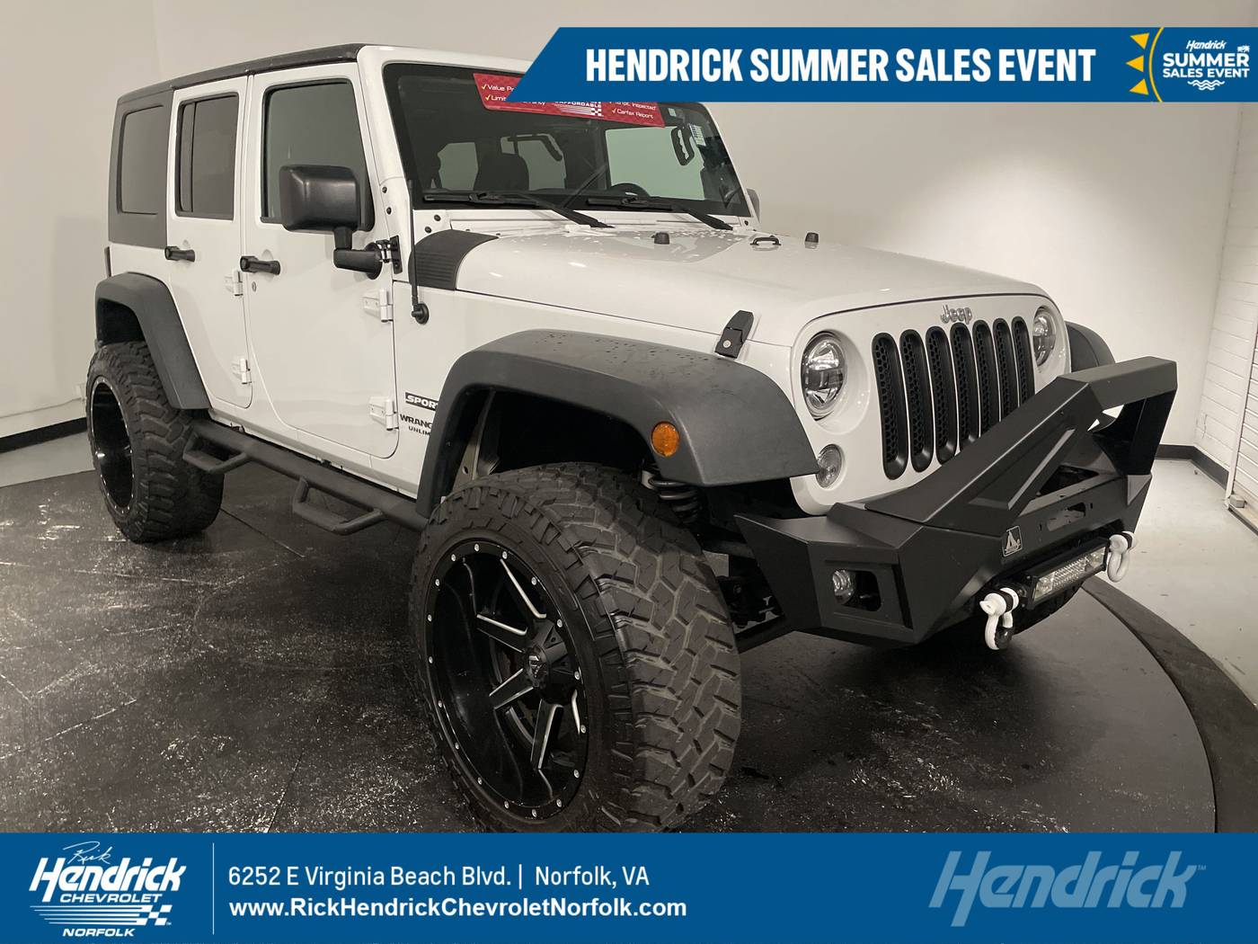 2016 Jeep Wrangler Sport — SUV — 96,208 mi — Norfolk, VA