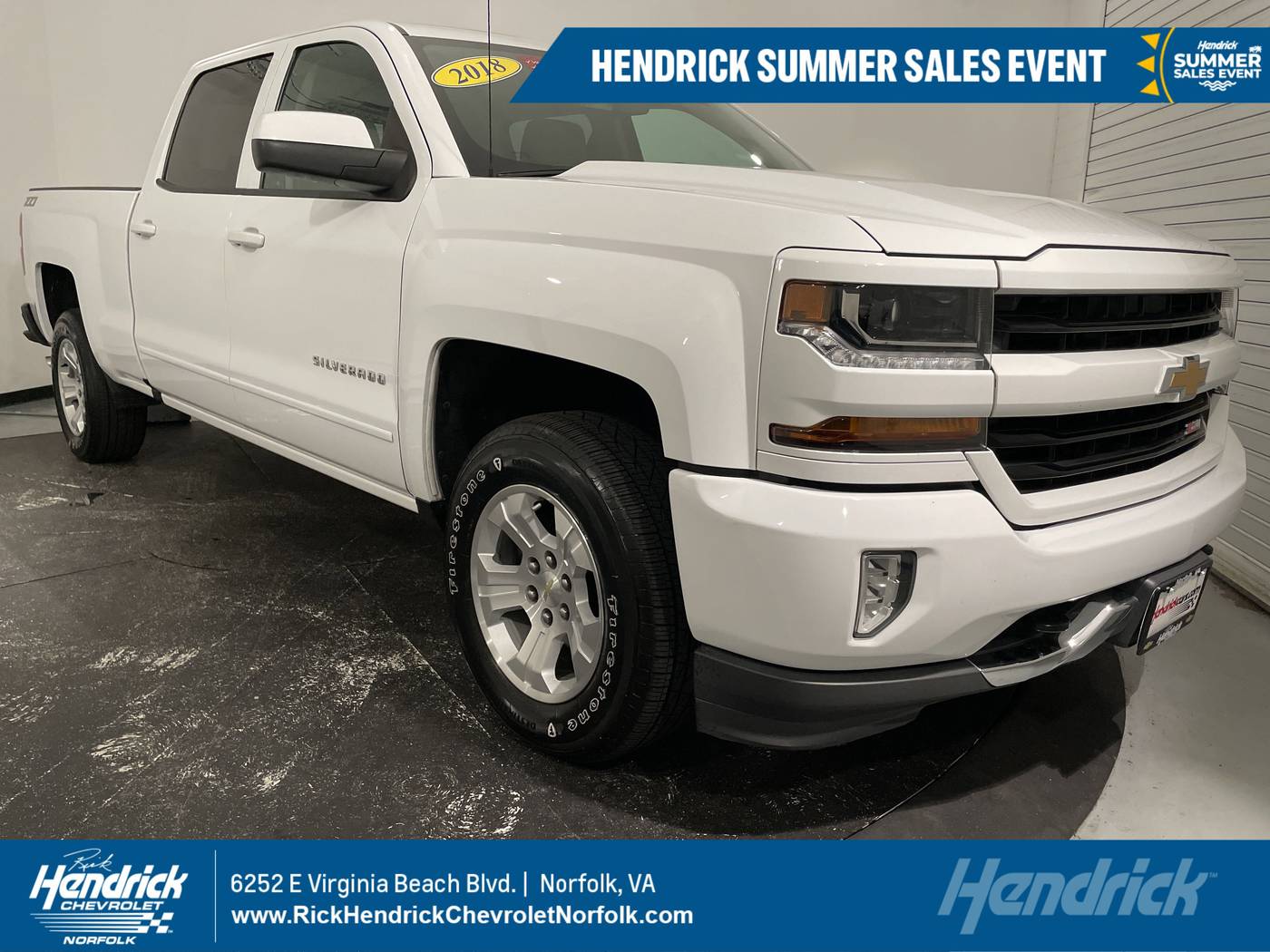 2018 Chevrolet Silverado 1500 LT — Pickup Truck — 77,442 mi — Norfolk, VA