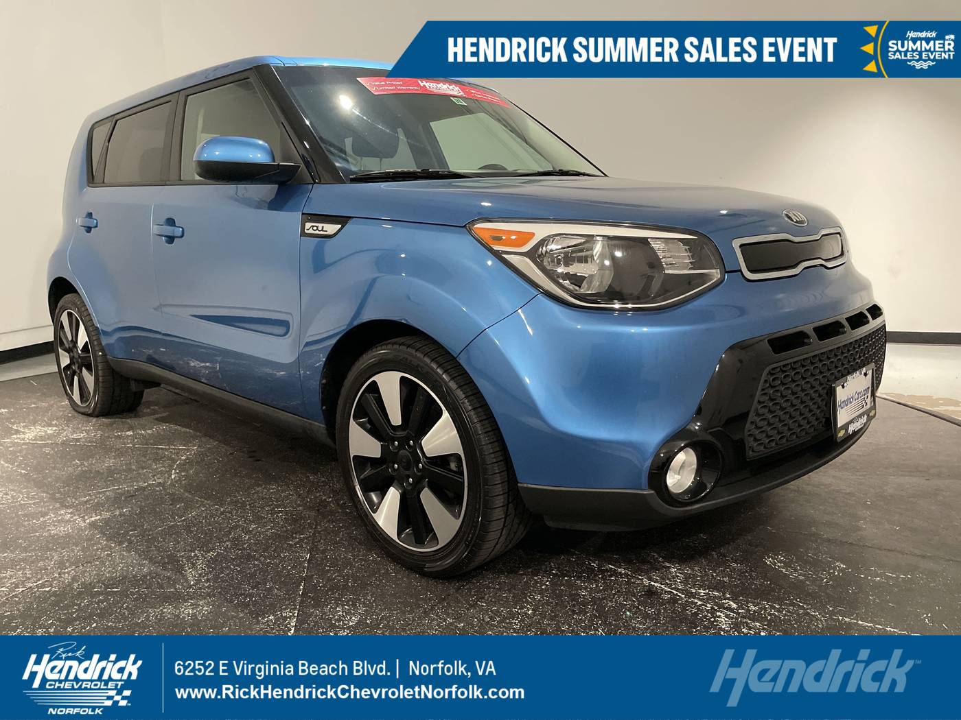 2016 Kia Soul + — Hatchback — 41,429 mi — Norfolk, VA