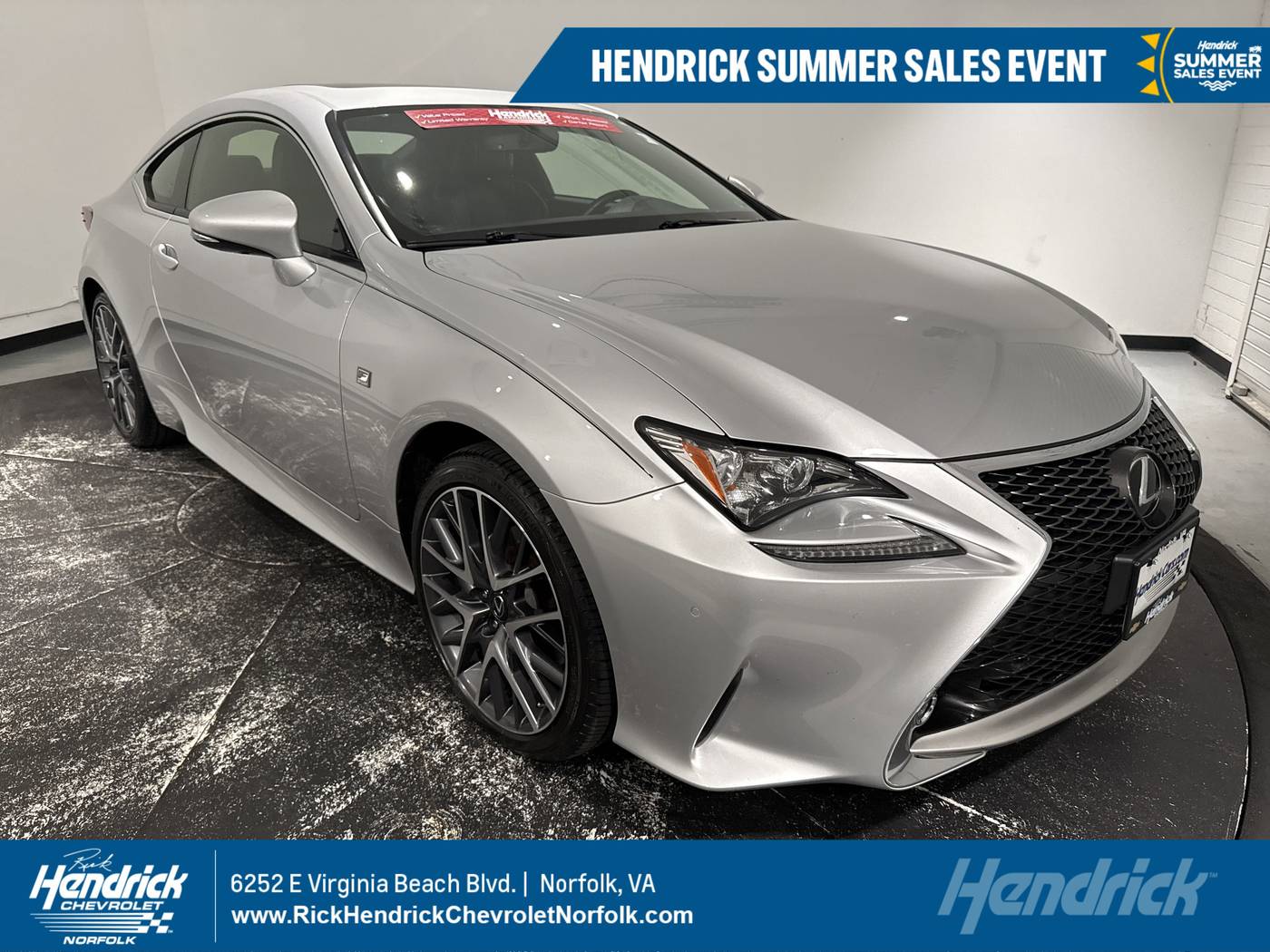2016 Lexus RC RC 300 — Coupe — 54,259 mi — Norfolk, VA