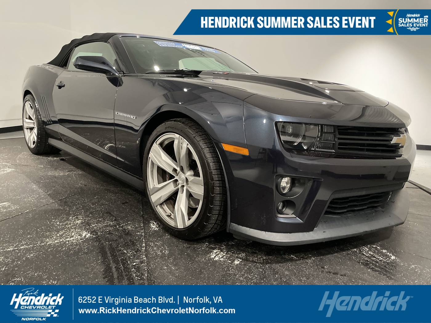 2013 Chevrolet Camaro ZL1 — Convertible — 18,980 mi — Norfolk, VA