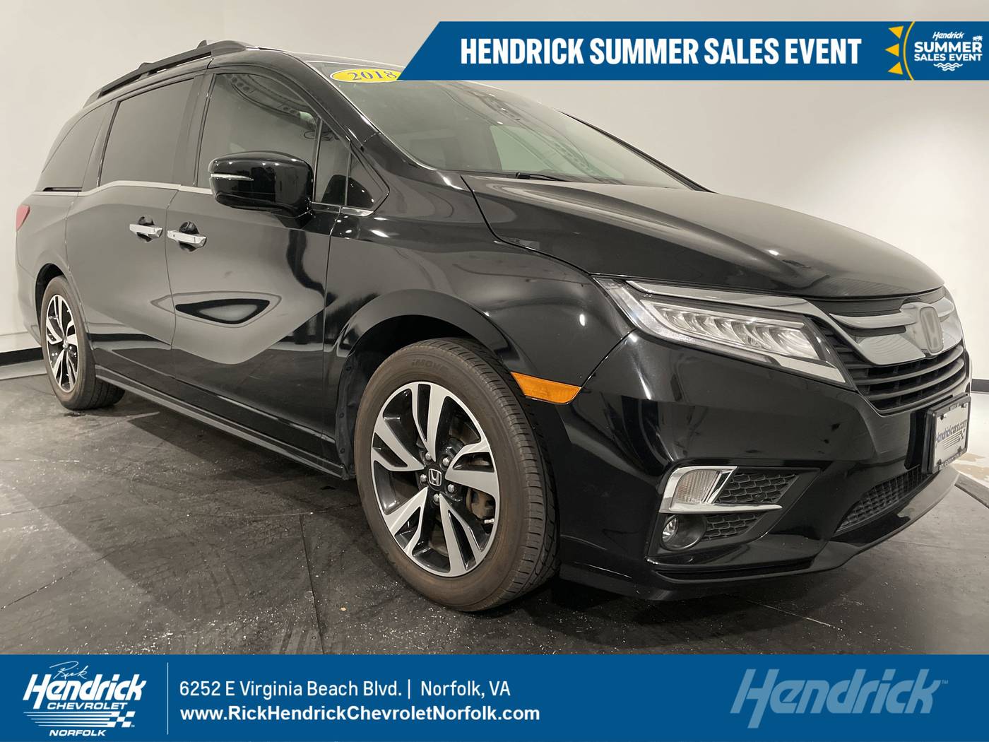2018 Honda Odyssey Elite — Minivan — 118,485 mi — Norfolk, VA