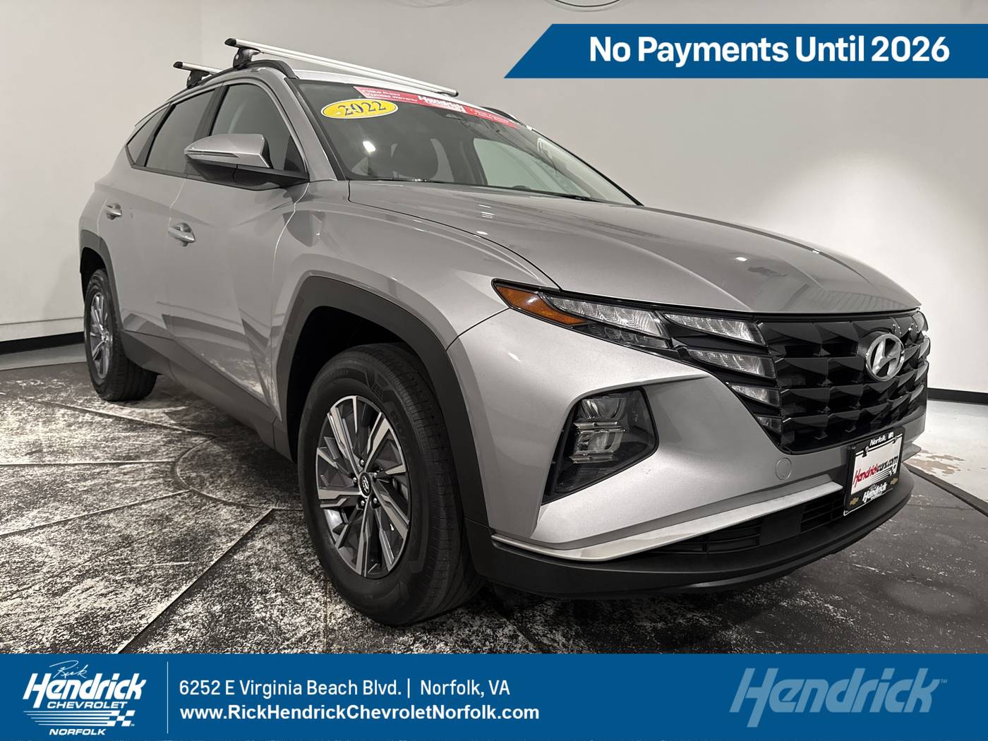 2022 Hyundai Tucson Hybrid Blue — SUV — 75,284 mi — Norfolk, VA
