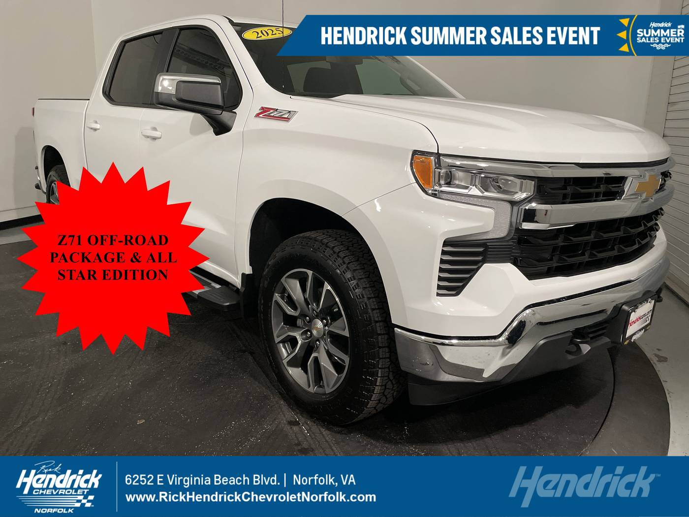 2025 Chevrolet Silverado 1500 LT — Pickup Truck — 1,703 mi — Norfolk, VA