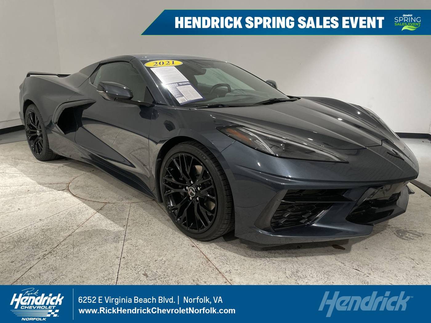 2021 Chevrolet Corvette 2LT — Convertible — 9,352 mi — Norfolk, VA