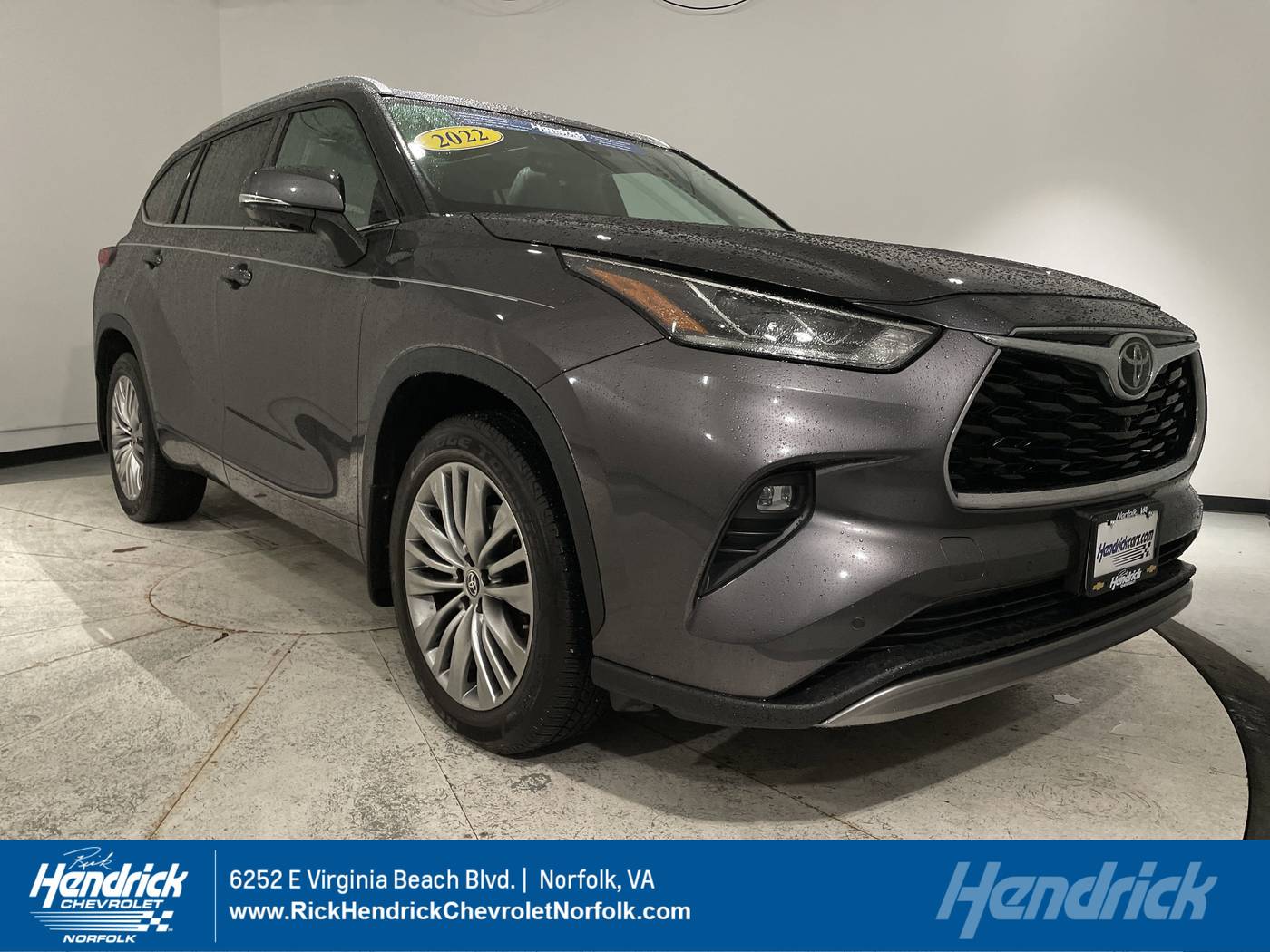 2022 Toyota Highlander Platinum — SUV — 49,736 mi — Norfolk, VA