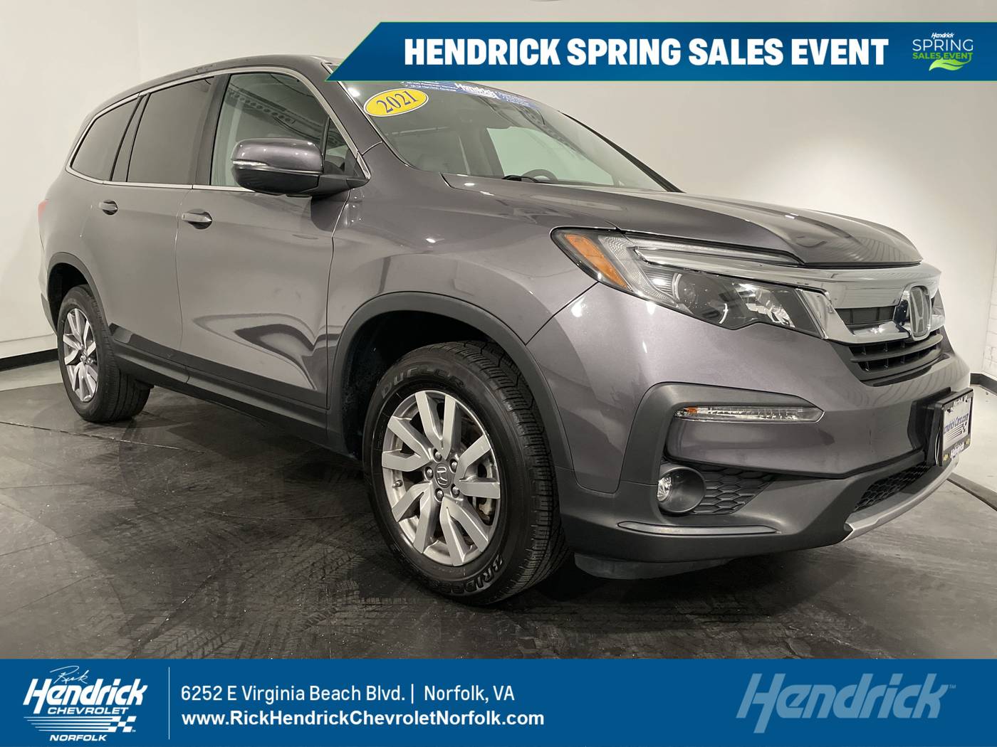 2021 Honda Pilot EX-L — SUV — 41,232 mi — Norfolk, VA