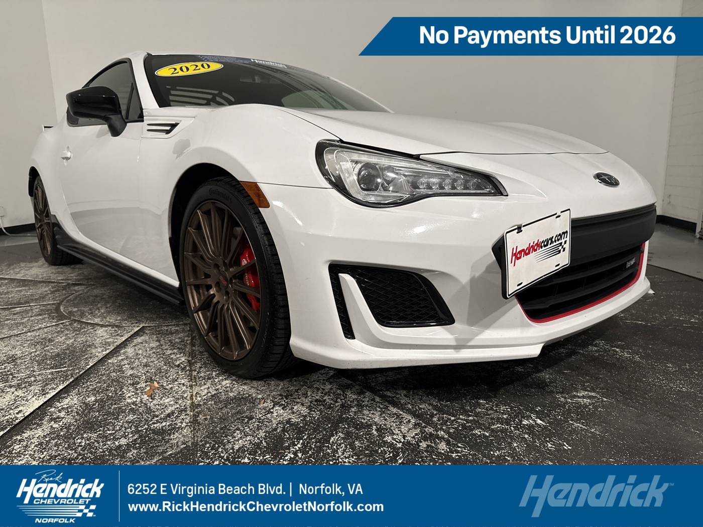 2020 Subaru BRZ tS — Coupe — 67,931 mi — Norfolk, VA