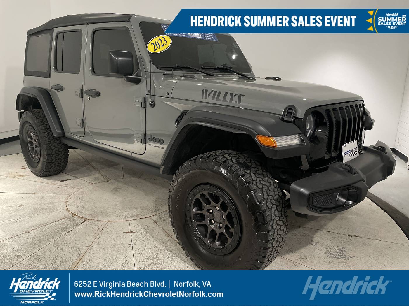 2023 Jeep Wrangler Willys — SUV — 36,141 mi — Norfolk, VA