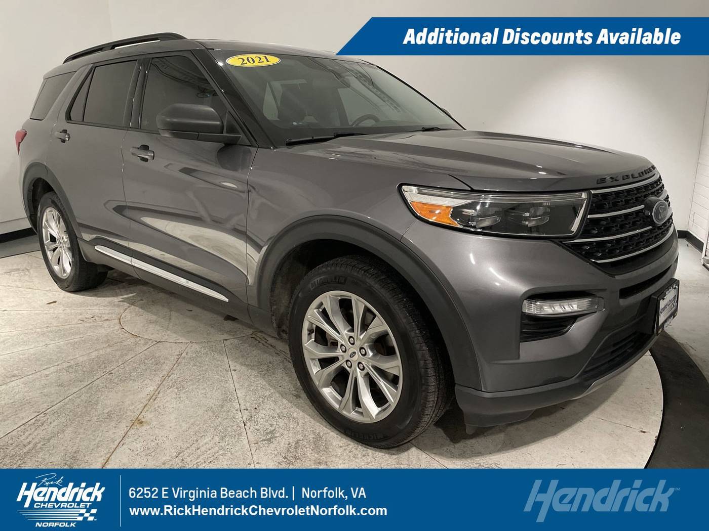 2021 Ford Explorer XLT — SUV — 68,294 mi — Norfolk, VA