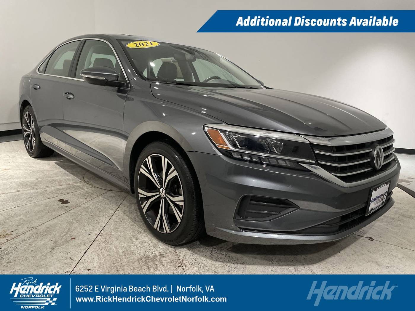 2021 Volkswagen Passat SE — Sedan — 61,617 mi — Norfolk, VA