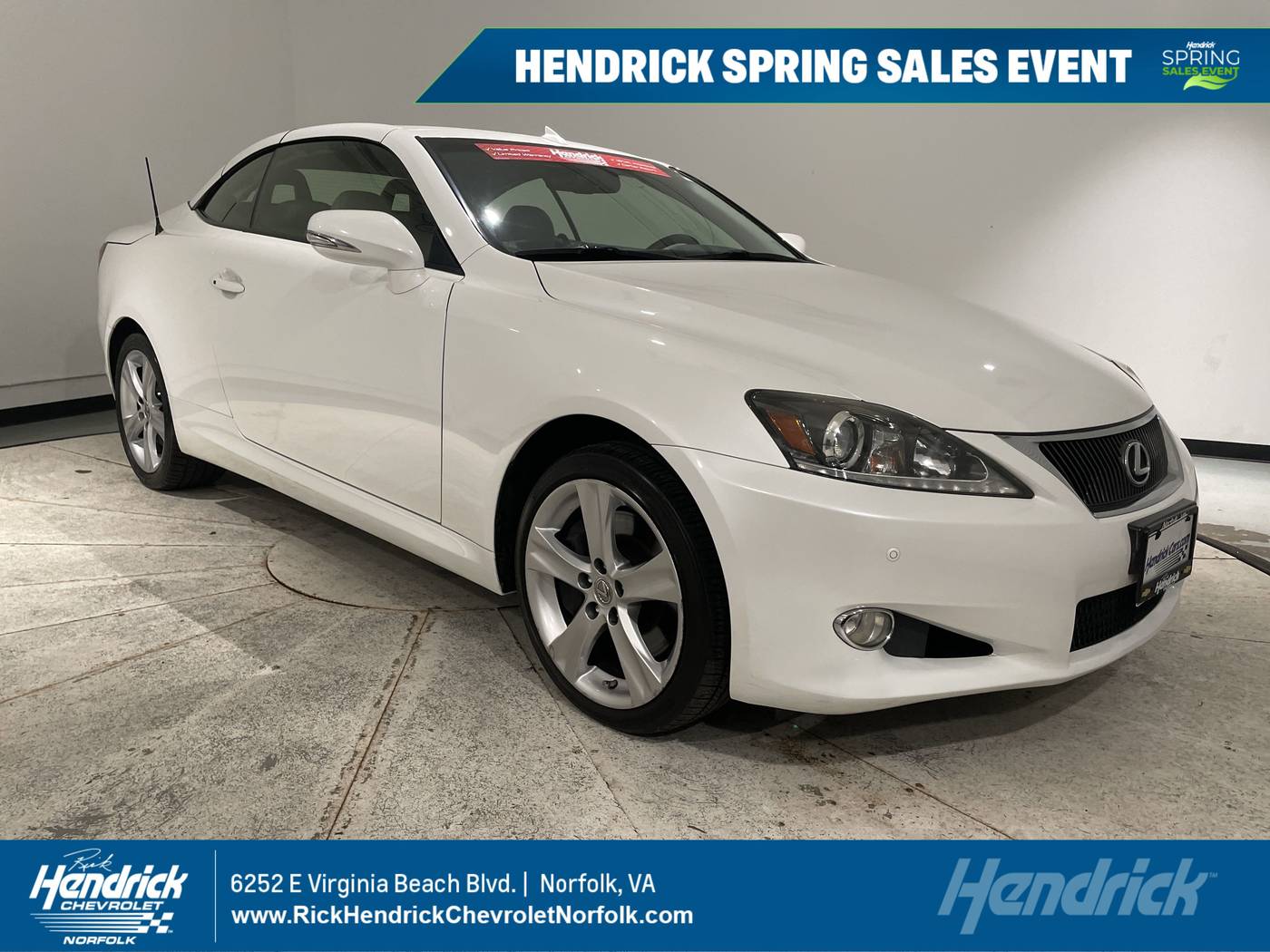 2014 Lexus IS IS 350C — Convertible — 87,532 mi — Norfolk, VA