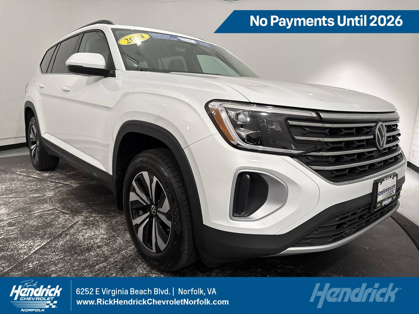 2024 Volkswagen Atlas SE — SUV — 19,268 mi — Norfolk, VA