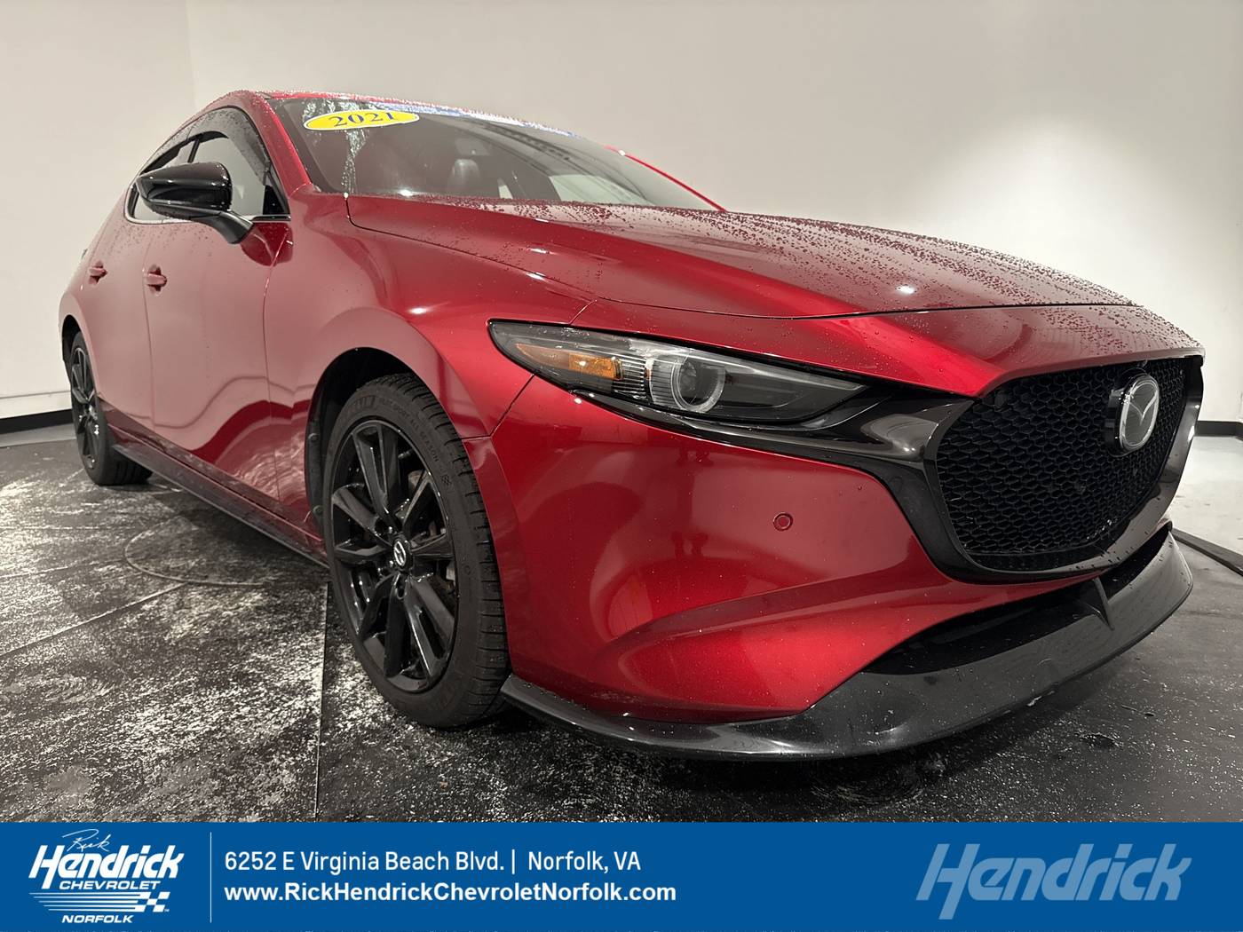 2021 Mazda Mazda3 2.5 Turbo Premium Plus — Hatchback — 42,296 mi — Norfolk, VA
