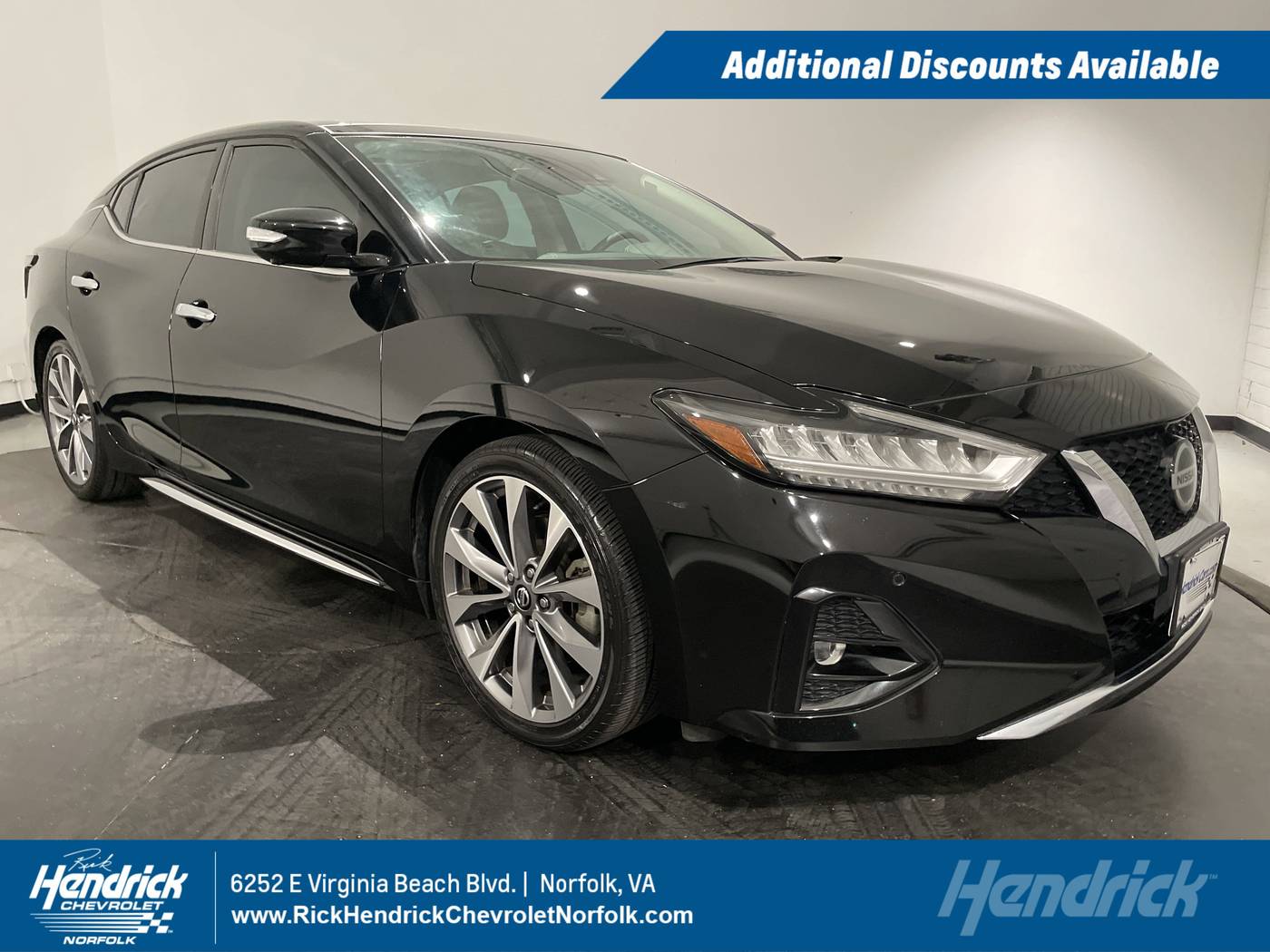 2021 Nissan Maxima Platinum — Sedan — 30,109 mi — Norfolk, VA