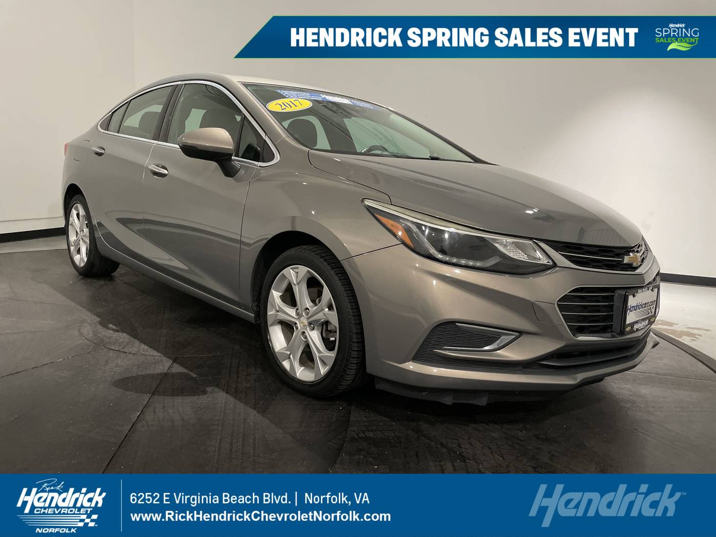 2017 Chevrolet Cruze Premier — Sedan — 64,400 mi — Norfolk, VA