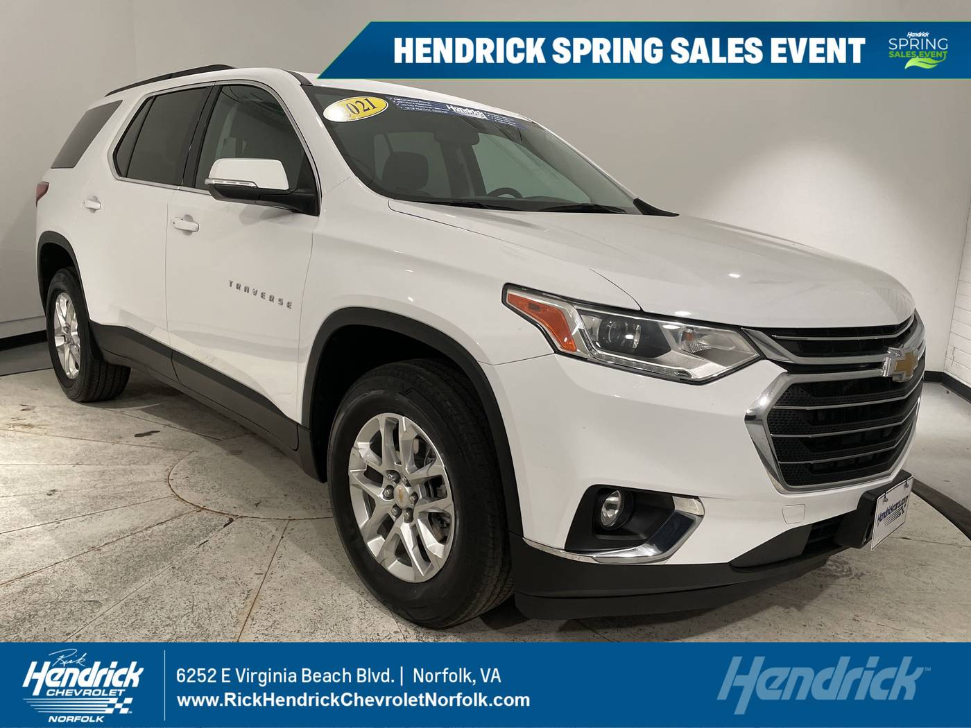 2021 Chevrolet Traverse LT Cloth — SUV — 46,517 mi — Norfolk, VA