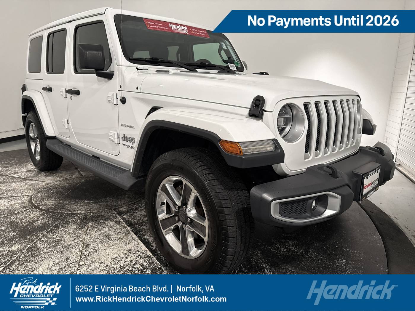 2018 Jeep Wrangler Sahara — SUV — 86,594 mi — Norfolk, VA