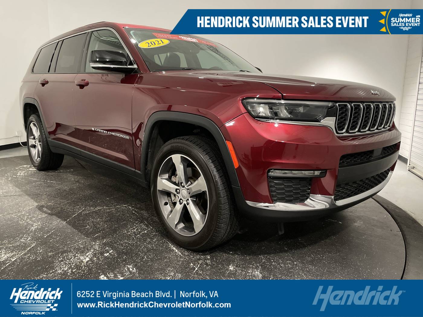 2021 Jeep Grand Cherokee Limited — SUV — 119,759 mi — Norfolk, VA