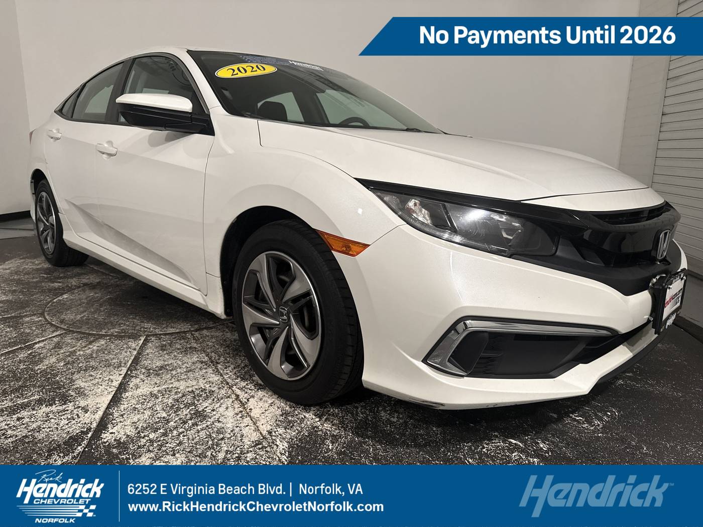 2020 Honda Civic LX — Sedan — 38,289 mi — Norfolk, VA