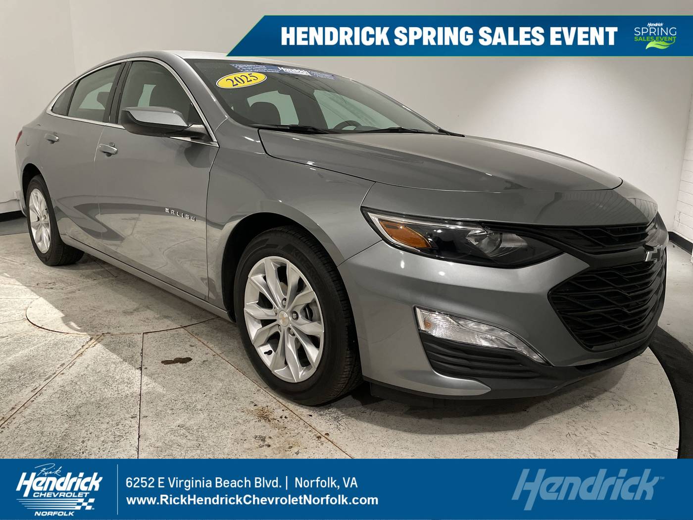 2025 Chevrolet Malibu LT — Sedan — 8,622 mi — Norfolk, VA