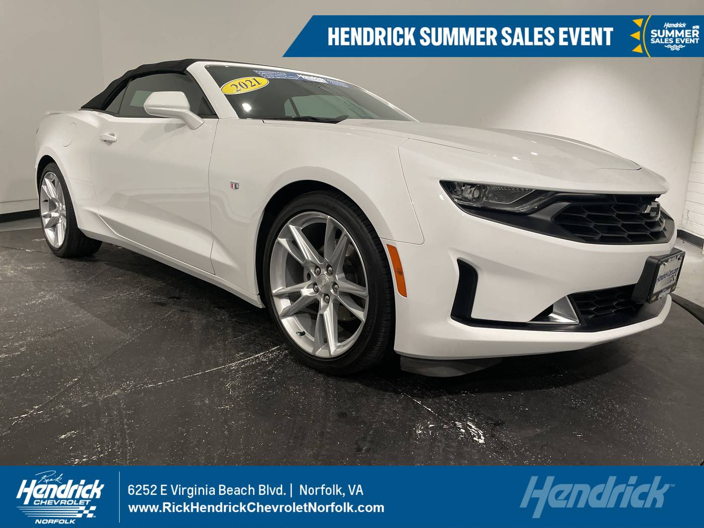 2021 Chevrolet Camaro 1LT — Convertible — 27,242 mi — Norfolk, VA