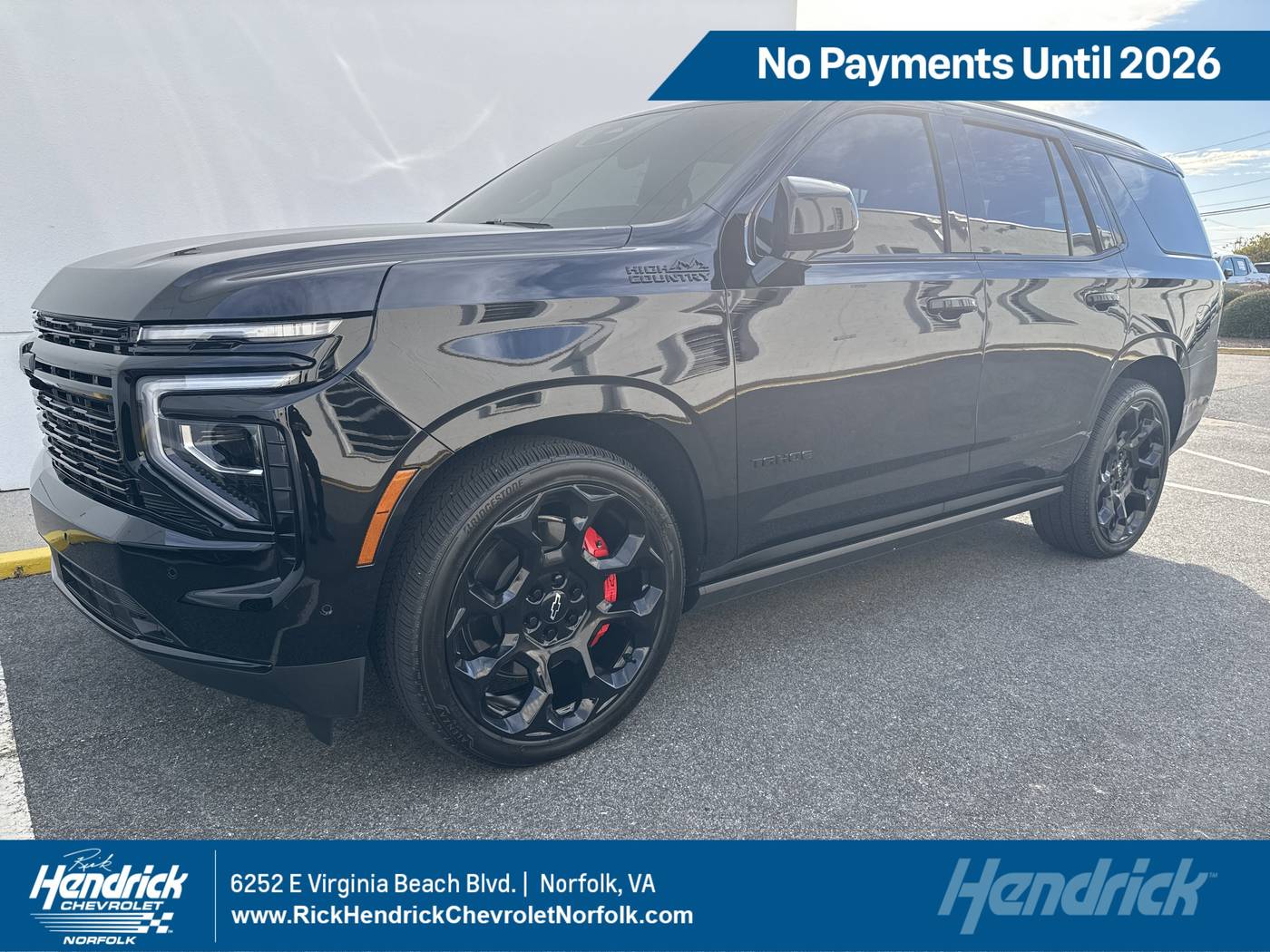2025 Chevrolet Tahoe High Country — SUV — 2,953 mi — Norfolk, VA