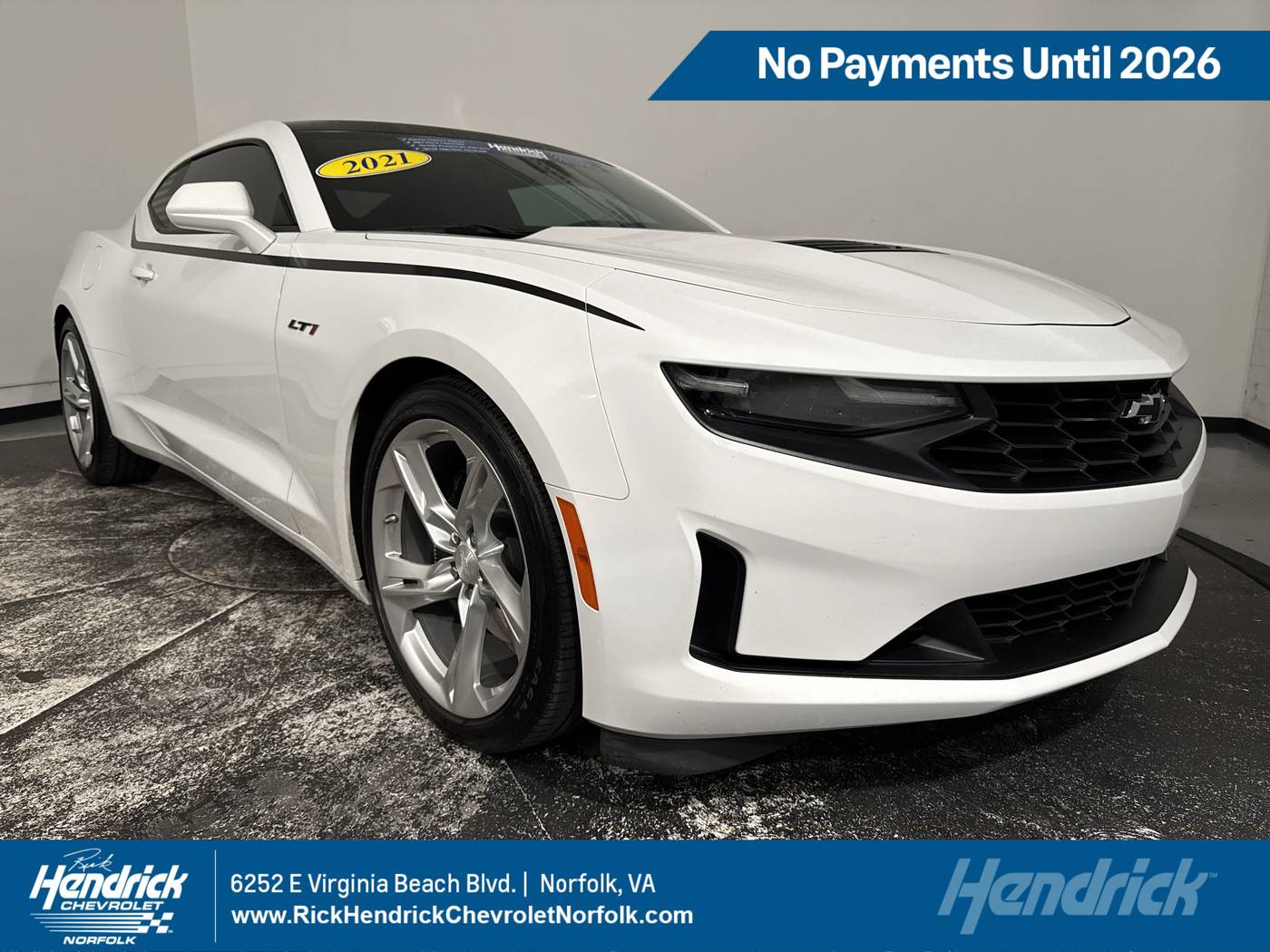 2021 Chevrolet Camaro LT1 — Coupe — 29,100 mi — Norfolk, VA