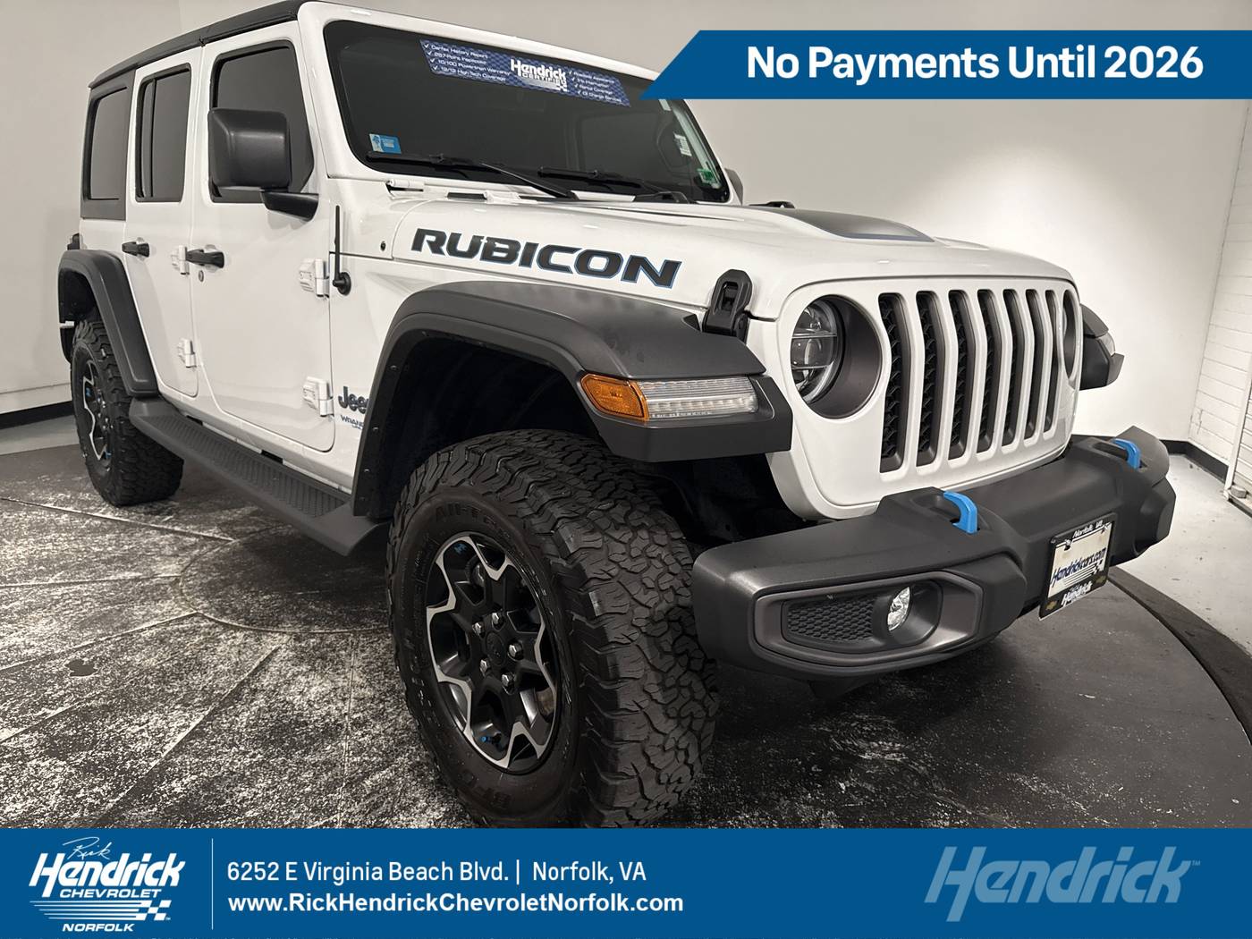 2022 Jeep Wrangler Rubicon 4xe — SUV — 29,056 mi — Norfolk, VA