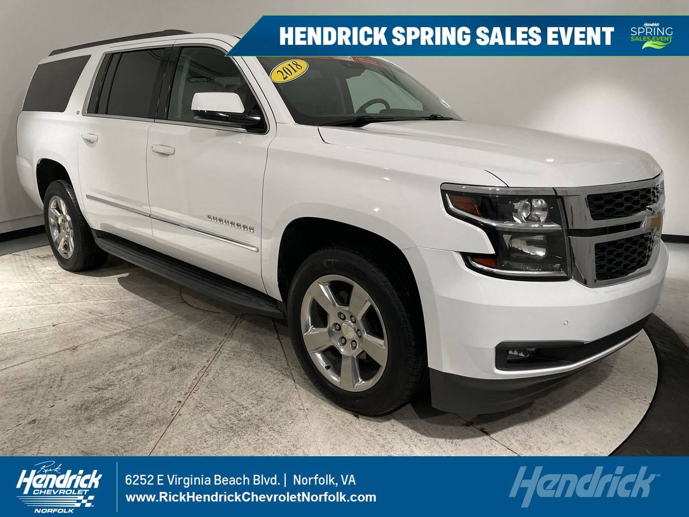 2018 Chevrolet Suburban LT — SUV — 115,913 mi — Norfolk, VA