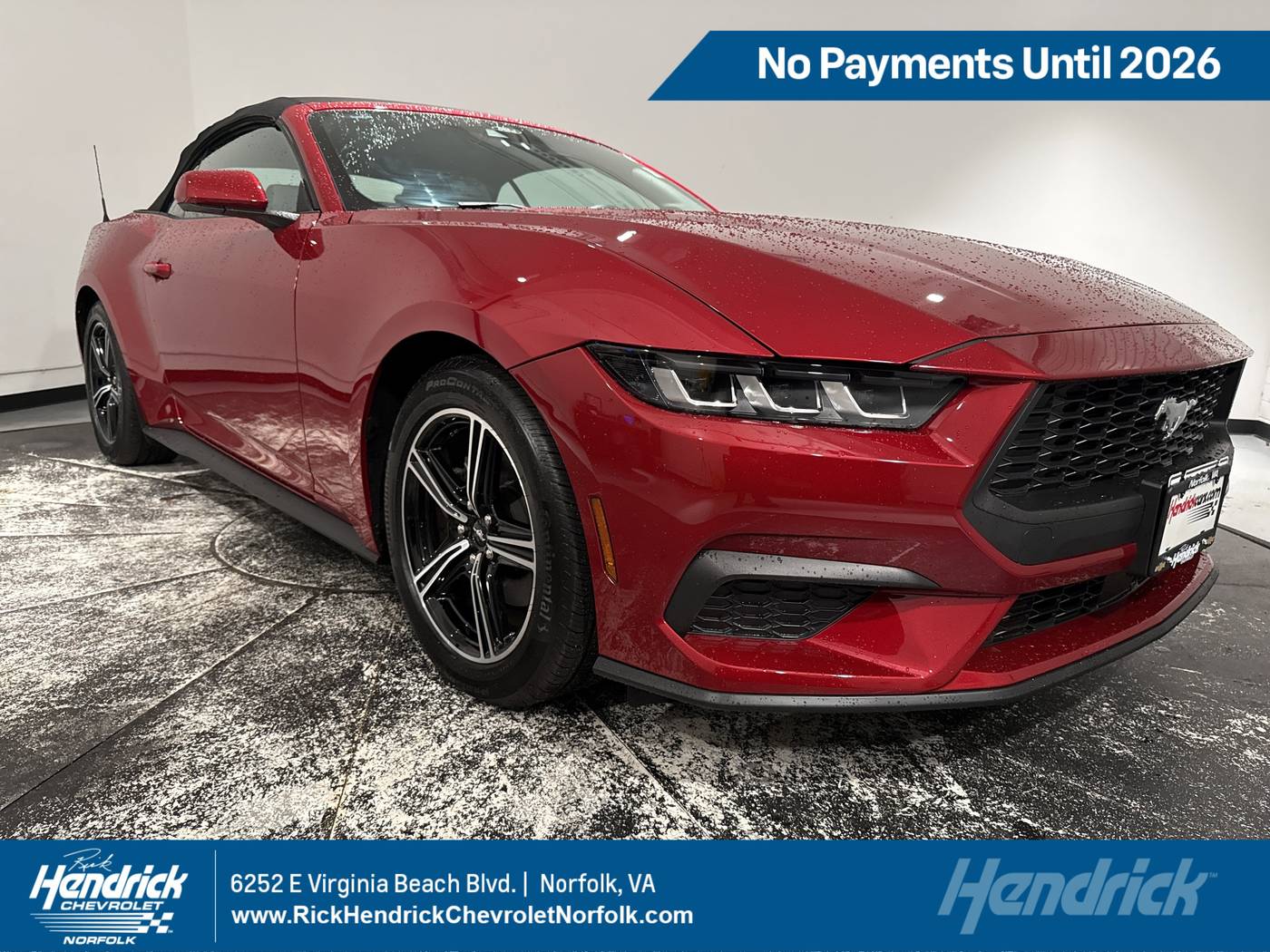 2024 Ford Mustang EcoBoost — Convertible — 2,869 mi — Norfolk, VA
