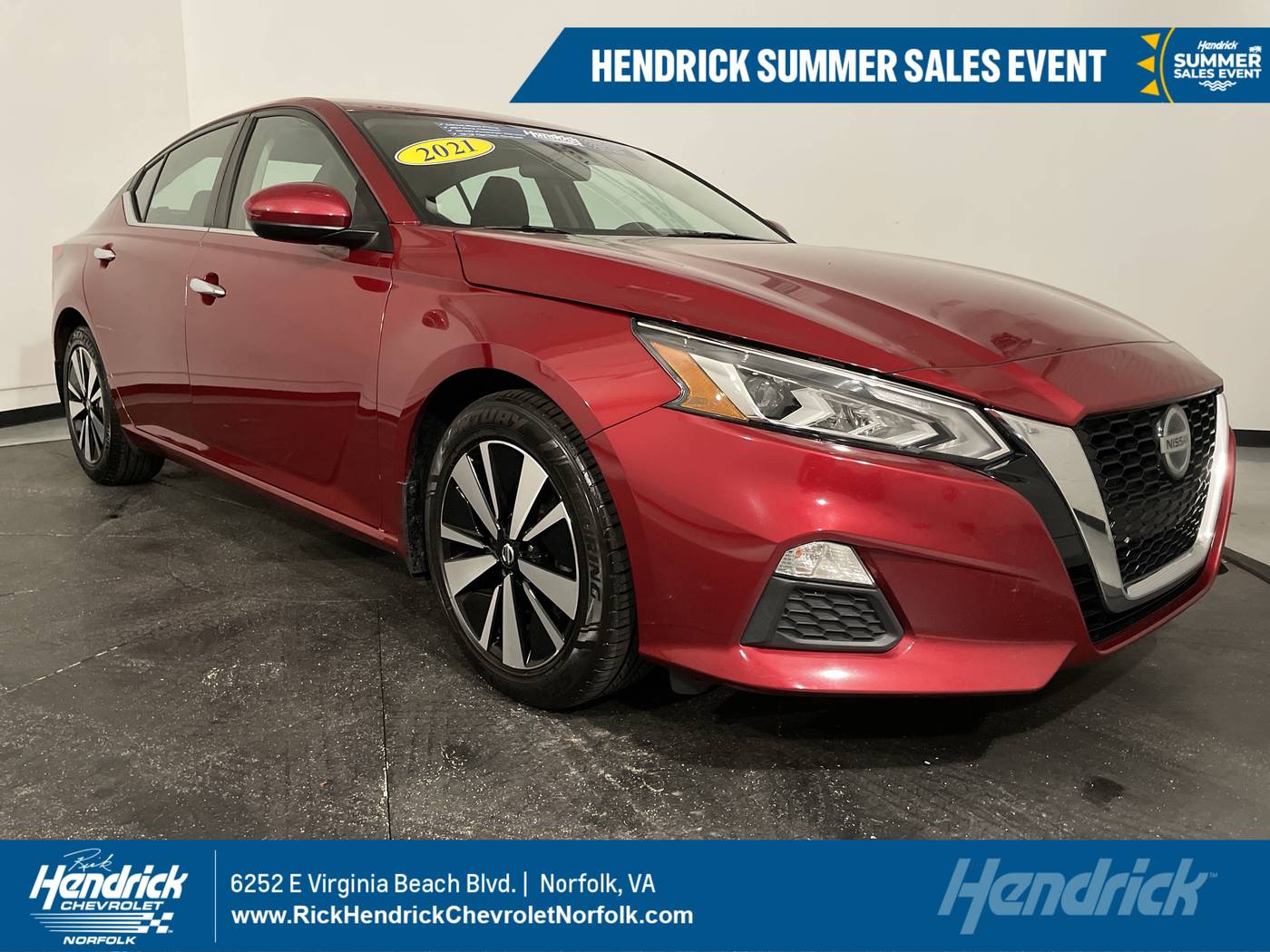 2021 Nissan Altima SV — Sedan — 60,672 mi — Norfolk, VA