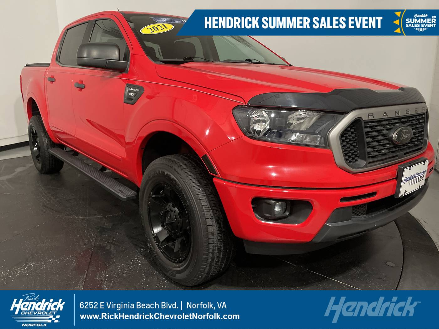 2021 Ford Ranger XLT — Pickup Truck — 4,343 mi — Norfolk, VA