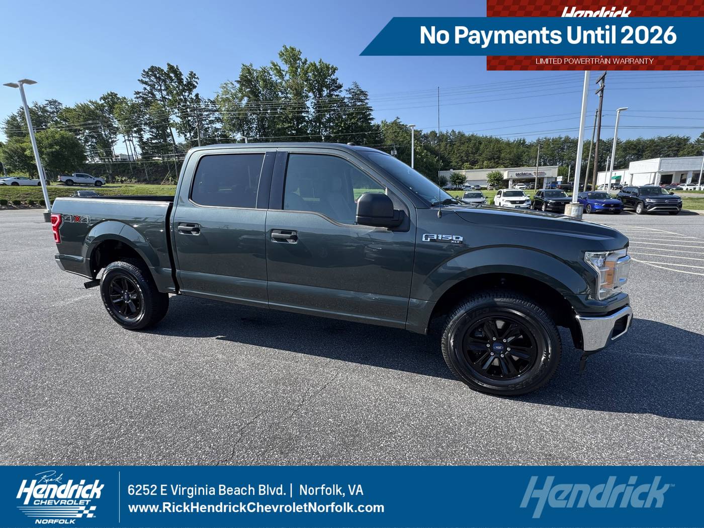 2018 Ford F-150 XLT — Pickup Truck — 75,952 mi — Norfolk, VA
