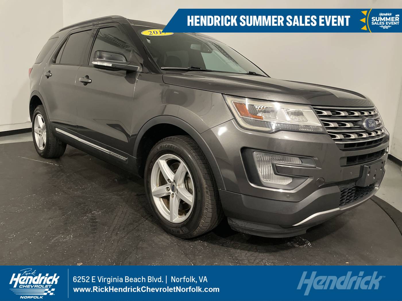 2017 Ford Explorer XLT — SUV — 87,512 mi — Norfolk, VA