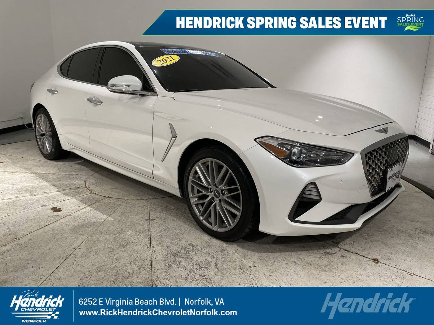 2021 Genesis G70 2.0T — Sedan — 43,701 mi — Norfolk, VA