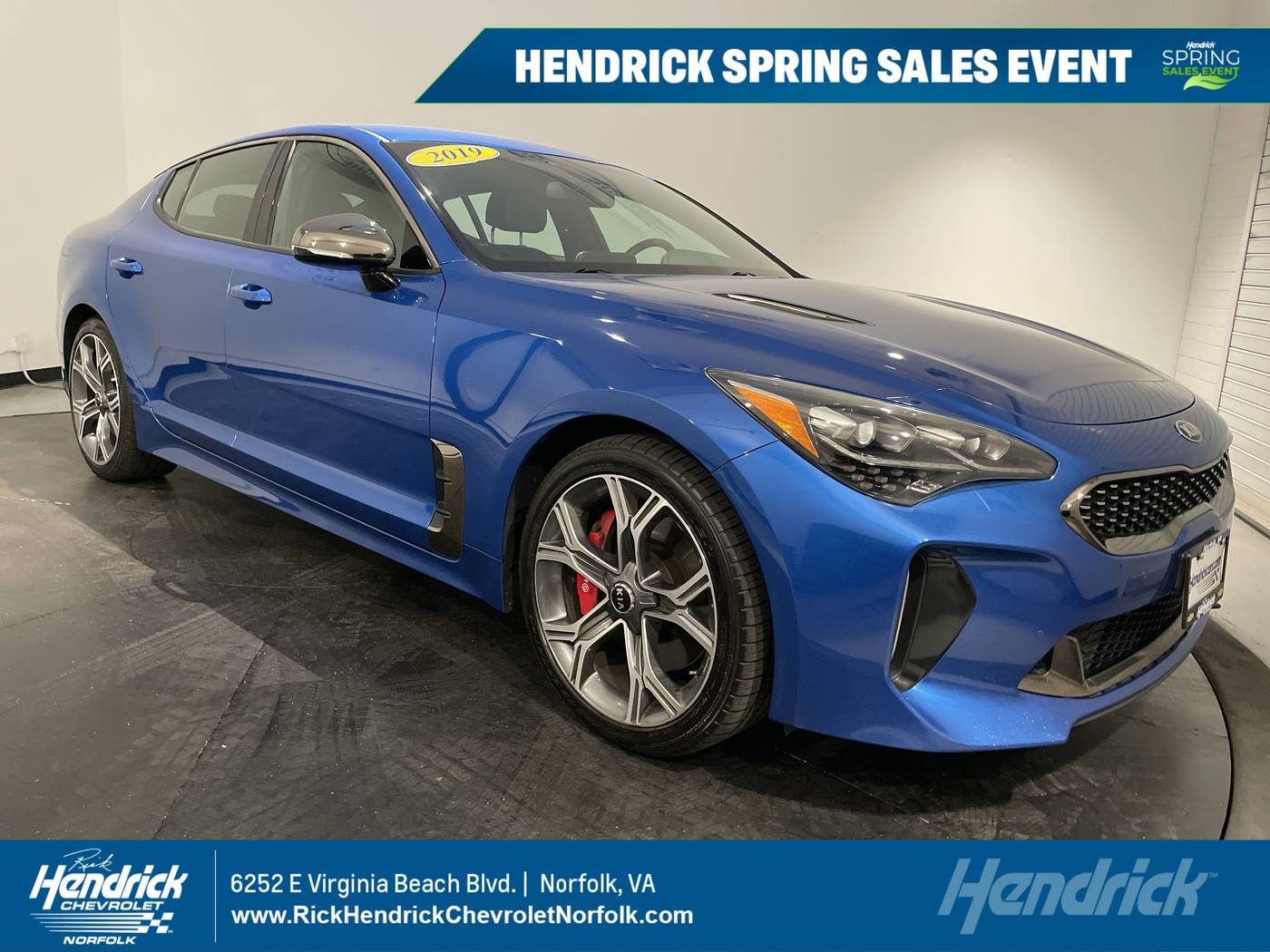 2019 Kia Stinger GT — Hatchback — 73,439 mi — Norfolk, VA