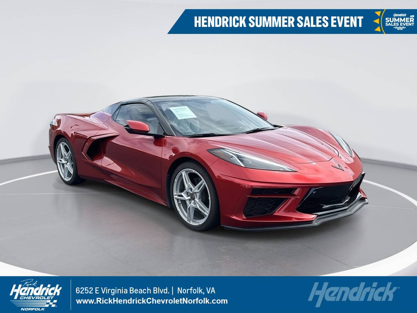 2023 Chevrolet Corvette 2LT — Convertible — 9,645 mi — Norfolk, VA