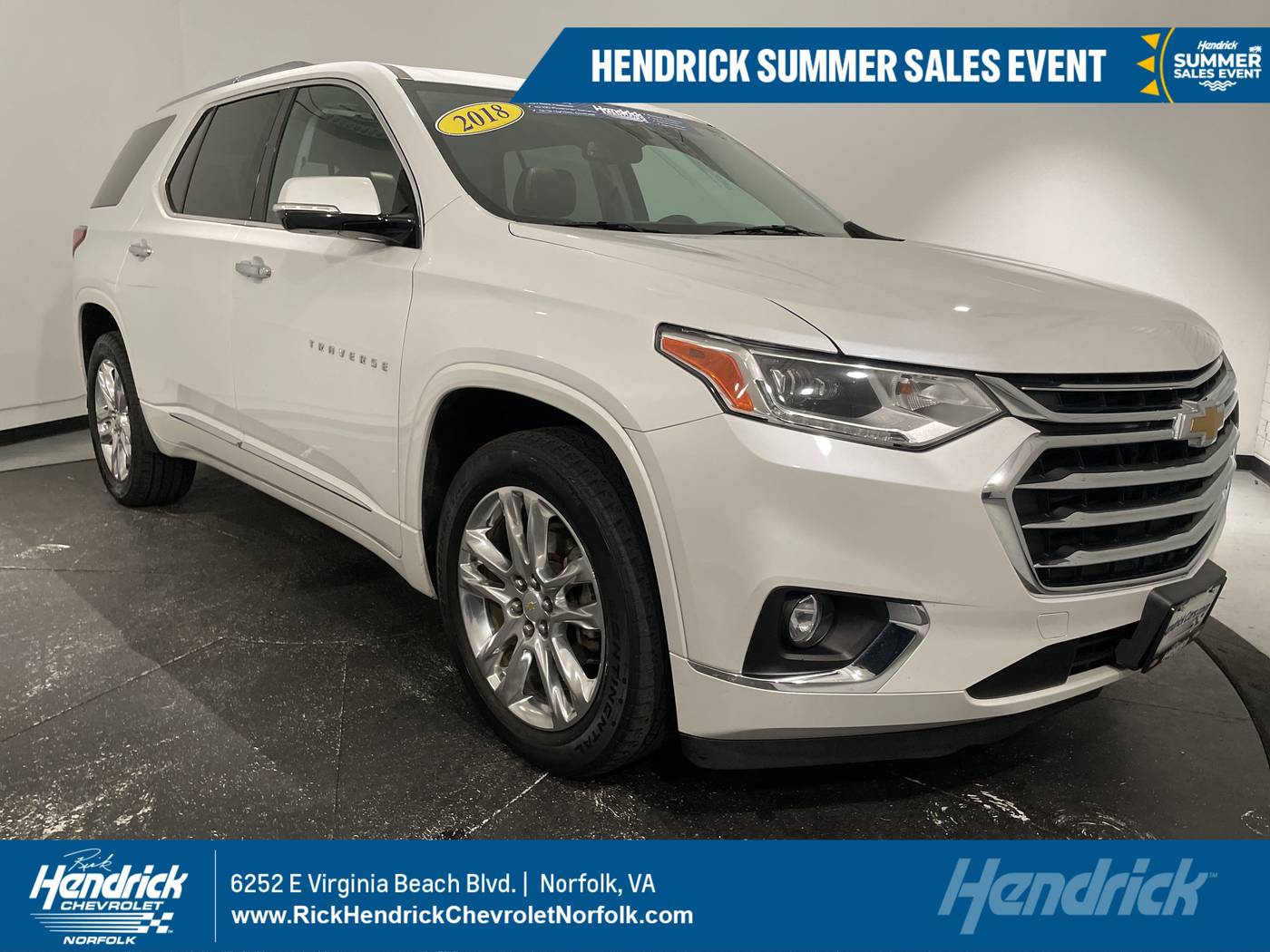2018 Chevrolet Traverse High Country — SUV — 58,367 mi — Norfolk, VA