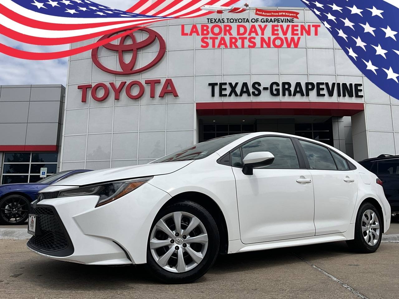 2022 Toyota Corolla LE — Sedan — 46,059 mi — Grapevine, TX