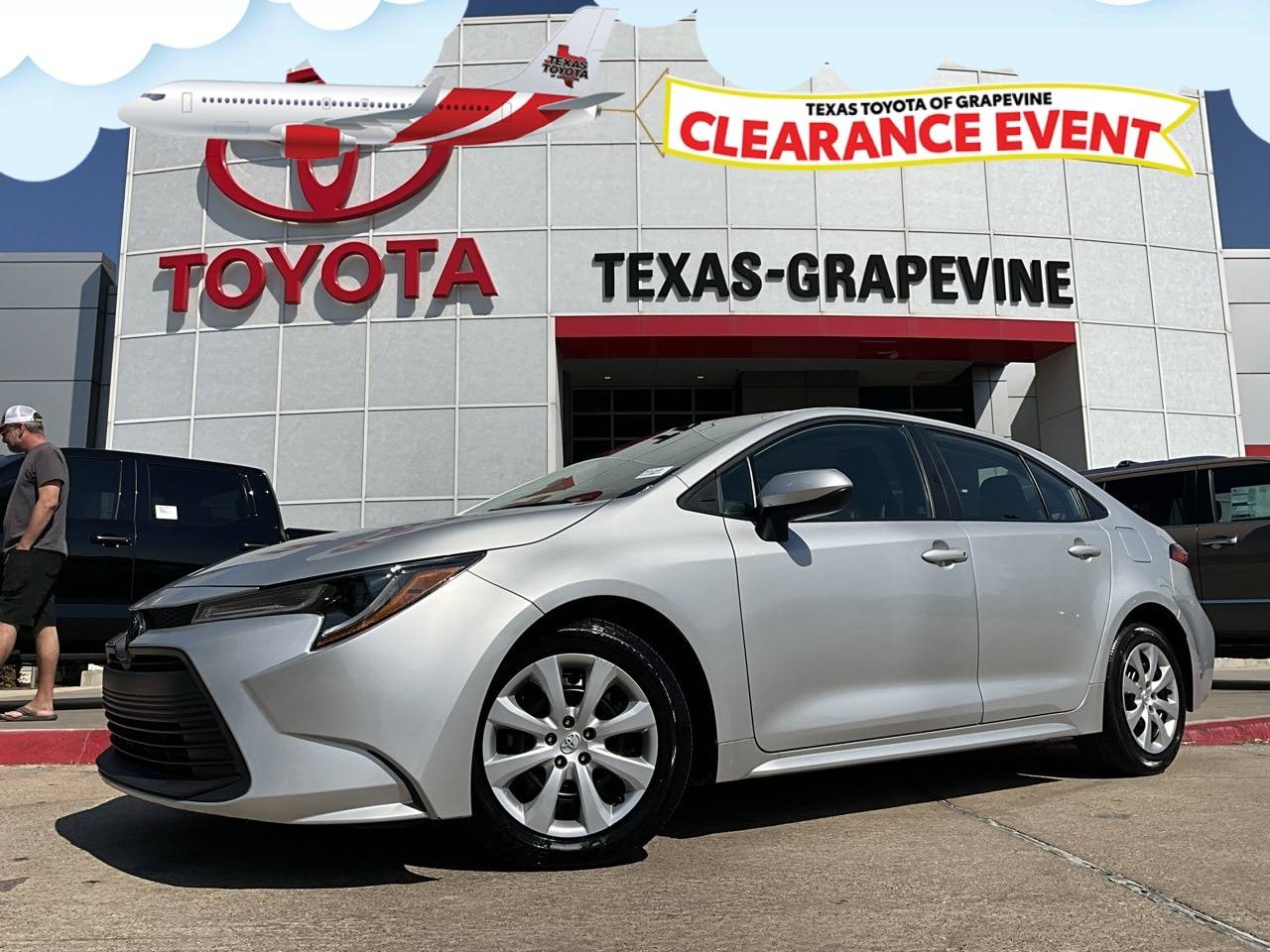 2023 Toyota Corolla LE — Sedan — 44,611 mi — Grapevine, TX