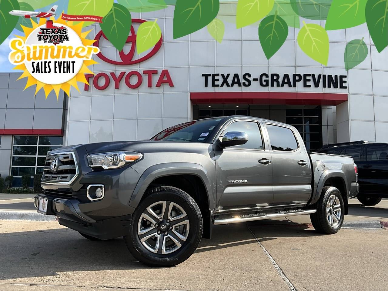 2017 Toyota Tacoma Limited — Pickup Truck — 45,015 mi — Grapevine, TX