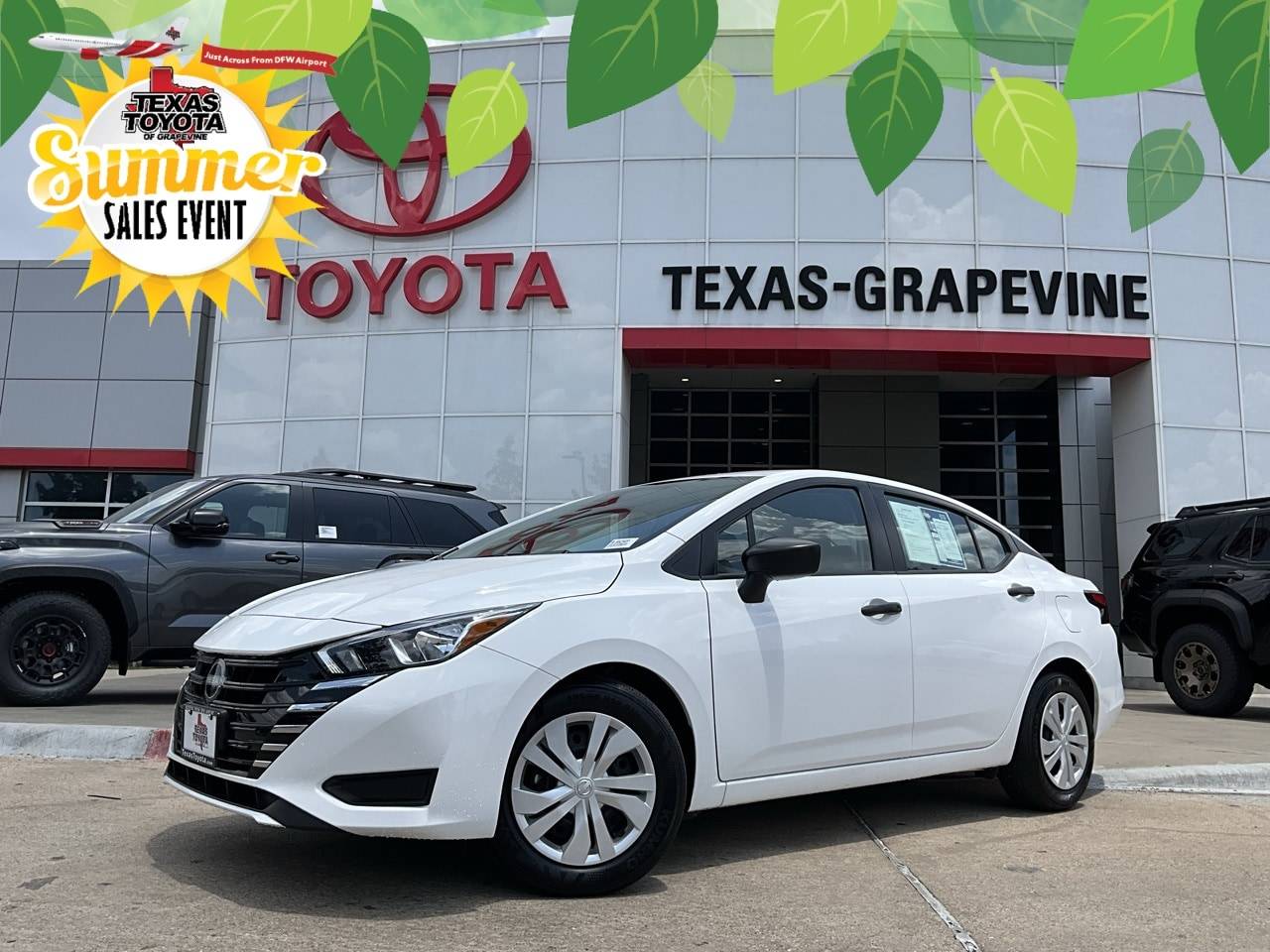 2024 Nissan Versa S — Sedan — 23,125 mi — Grapevine, TX