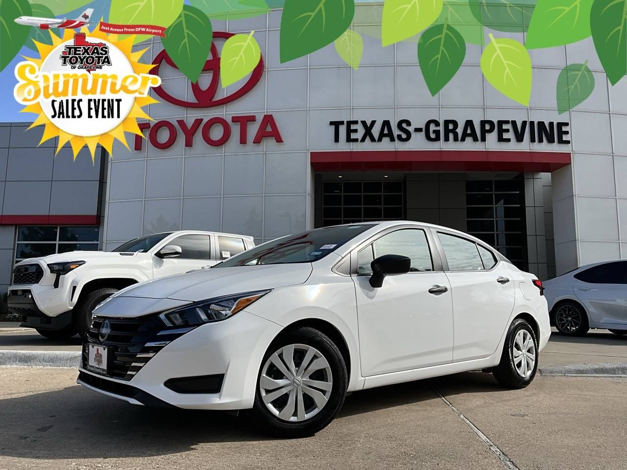 2024 Nissan Versa S — Sedan — 23,348 mi — Grapevine, TX